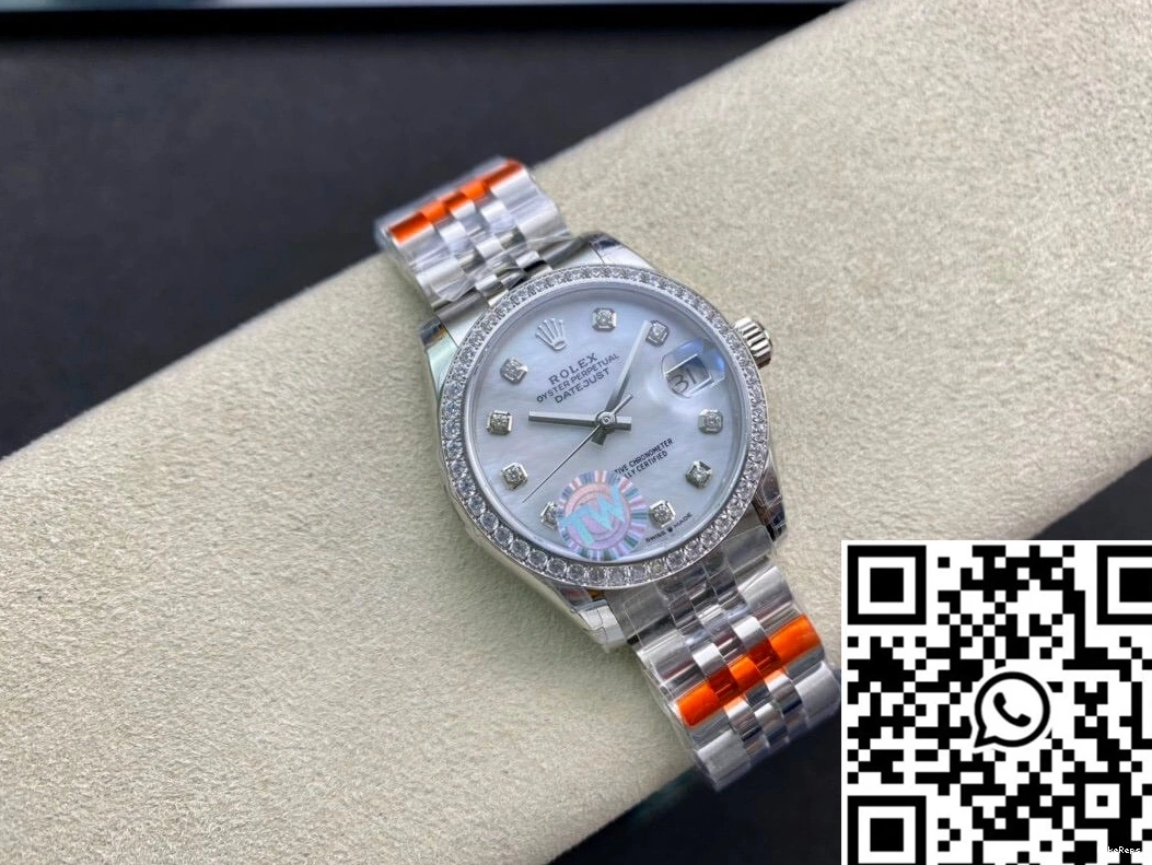 TW Rolex Factory Bezel Diamond Datejust M278384RBR-0008 0710
